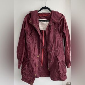 Garage smart parka, burgundy size XS. Gently worn. Great condition.